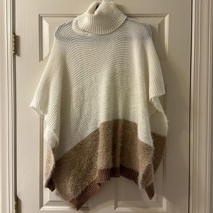 Apt 9 Pancho style sweater